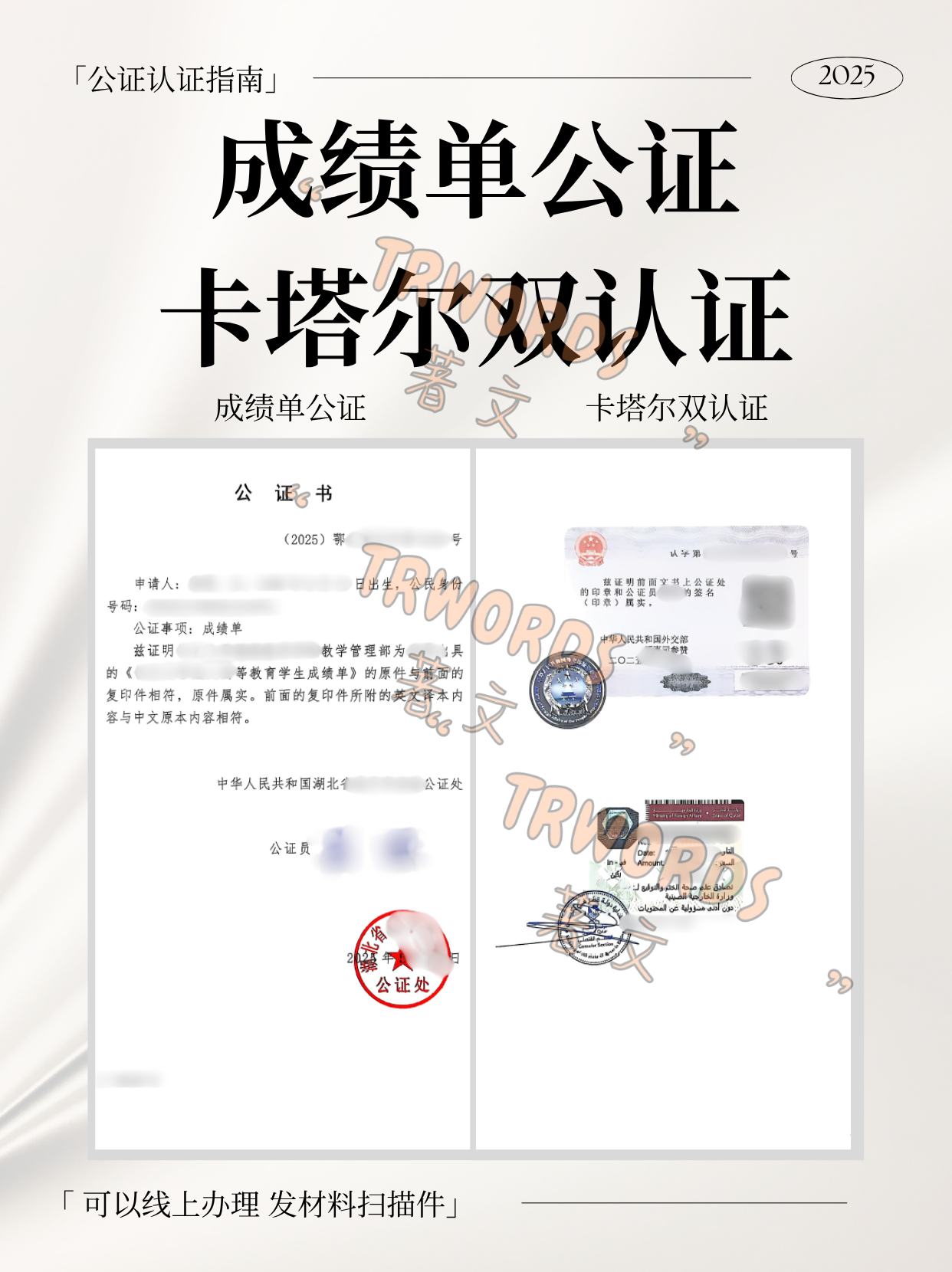 Read more about the article 成绩单公证与卡塔尔双认证完整指南：留学、就业、认证流程全解析