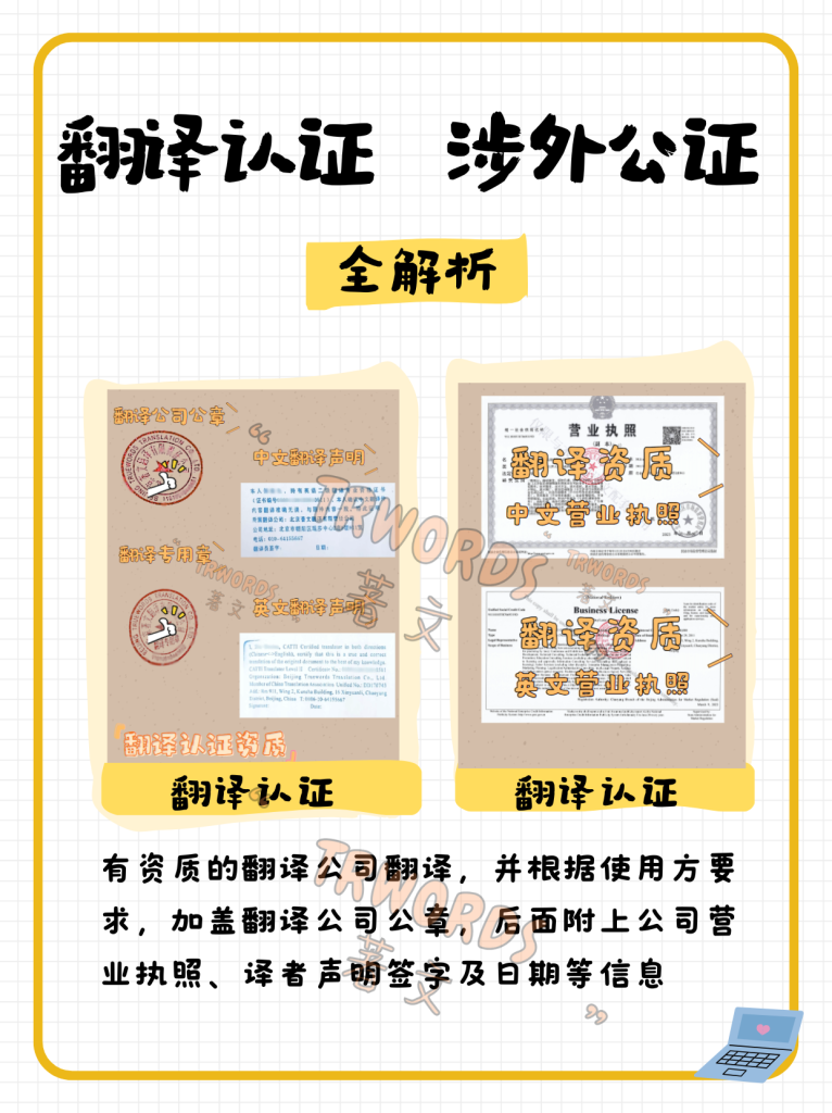 翻译认证